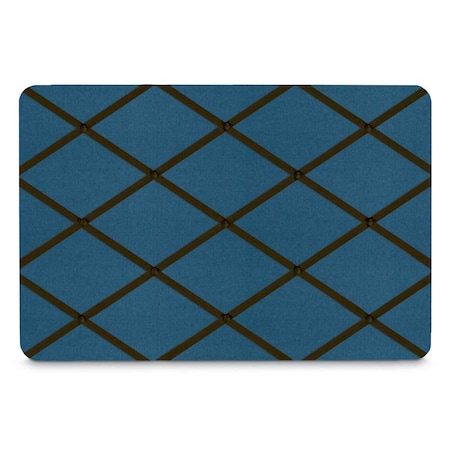 United Visual Products 60"x36" 2-Door Enclosed Outdoor Letterboard, Blue Felt/Bronze UV1162DPLUS-BRONZE-BLUE